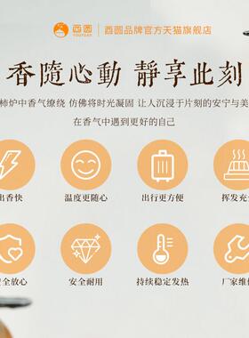 升级日士煎烧炉数字香炉定时调温420度高温烟烧炉元车间