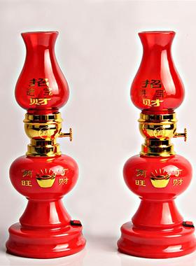 LED电池双喜火水灯结婚喜庆入房灯新居入伙招财火水灯婚庆用品