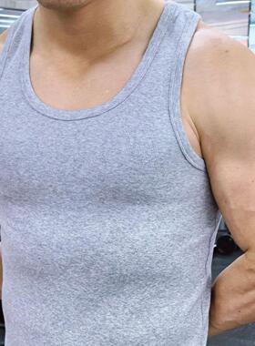 Men's Tank Top Thickened Coarse Tank Top Sports Fitness