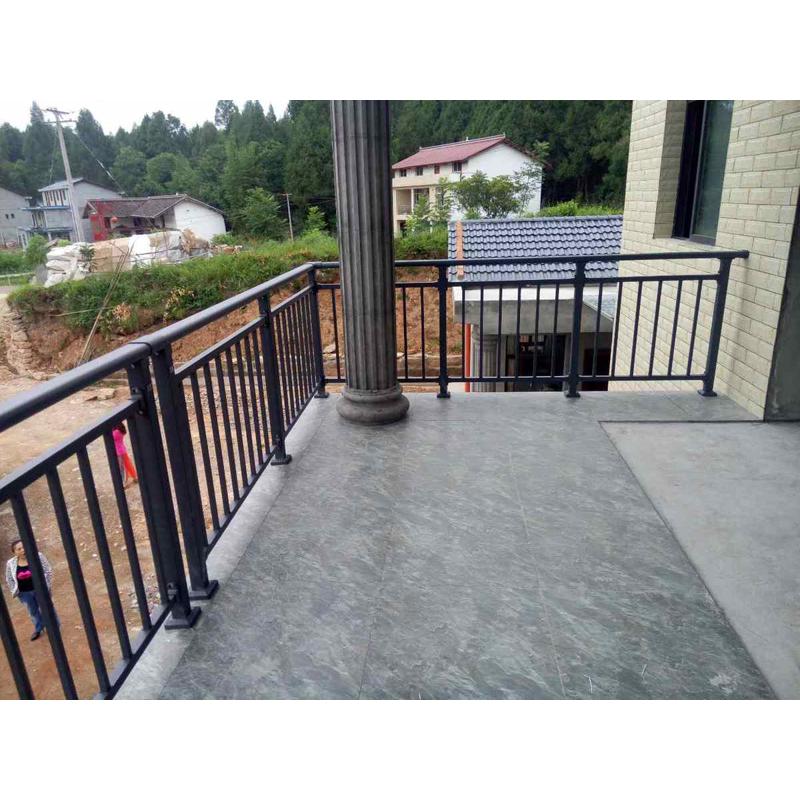 汇尊阳台护栏 室外铝合金栏杆家用阁楼定制扶手室内围栏楼梯扶手 - 图3