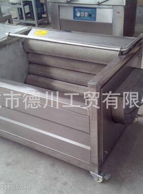 材天麻黄精毛辊清洗机 红薯芋头毛辊清洗去皮机 果蔬加工设备