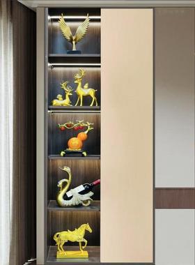 新置中式豪华套酒摆装件布客MML厅电柜视柜办公室橱柜高端工艺品