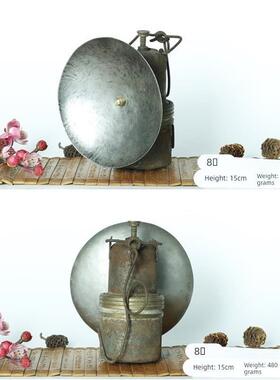 老嘎斯灯 瓦斯灯提灯电石灯铜铁质矿灯古玩杂项民俗老物件收藏品