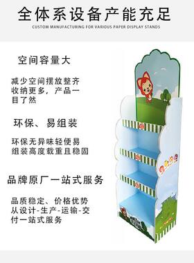 超市纸货架加工竖瓦楞纸广告牌展示牌样品蜂窝纸展示架
