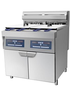 炸炉EF-式28L立电脑板炉商用单缸155双筛炸带定时器钮版旋电炸炉