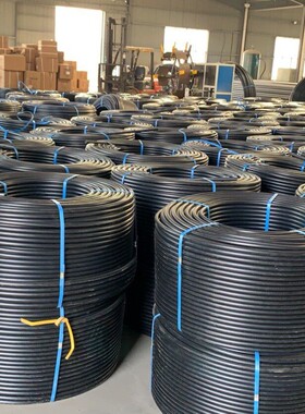pe管HDPE给水管排水管农业灌溉主管网全新料自来水管市政灌溉聚管
