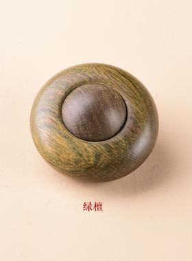 正品小叶紫檀时来手件转文运解压一体黑檀木把男女随身手球把玩玩