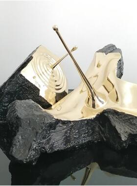 观水波纹假山雕塑商钢美水波纹陈景区场景点玻璃大型雕塑摆件景艺