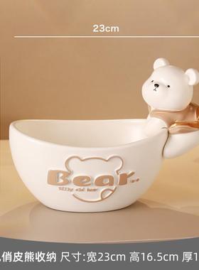 招财猫装饰品钥匙收纳装饰摆件