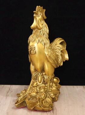 采购产品所有铜鸡饰品祝福字，金鸡，卧室装饰，家庭客厅，铜鸡工