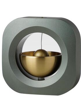 新款饰多巴车载铃技铛黄铜金属现代摆件时尚简约科感创意装新车礼