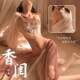 Sexy Nightgown Pajamas ແມ່ຍິງ 2026 Summer Suspender ໃຫມ່ Pure Desire Lace ສີດໍາບາງໆ French Ice Silk Home Clothing