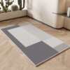 Gym spinning bicycle silent shock-absorbing anti-slip mat home simple bedroom bedside blanket washable balcony bay window mat