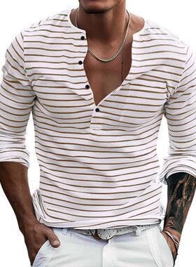 Men's base long sleeved shirt with horizontal