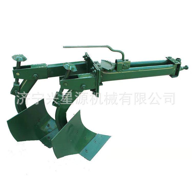 Rural farmland management flip-turn plow adjustment micro-tiller handheld 192 tractor set multi-speed single-share plow