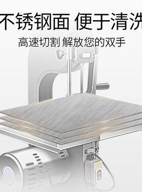 创标工厂250商用锯骨机牛羊排骨切肉机猪蹄冻肉电动台式切骨机