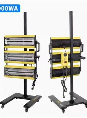 烤漆灯大功率汽车烤漆灯高温移动短波红外线烤漆房烤灯红外喷漆灯