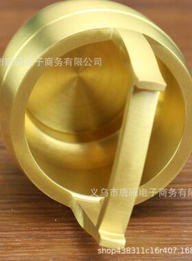 新款直销纯铜一桶金摆件招米黄铜迷你小水桶办公桌客厅创意一统江