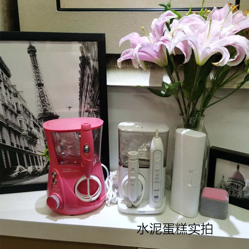 美国Waterpik洁碧水牙线洁碧冲牙器WP660 CC01家用电动洗牙器结石 - 图2