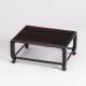 Ebony solid wood Ming style square table vase antique ornaments porcelain teapot bonsai jade base heightened wooden holder