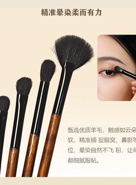 沧州10支化妆刷套组动物毛专业全套羊毛超柔软新手化妆师化妆套刷