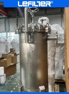 自来水厂LFD-2-1P 304 30立方每小时 DN50布袋过滤器 利菲尔特