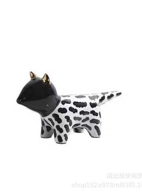 现代简约创意树脂工艺品抽象卡通可爱摆件样板间桌面儿童房软装