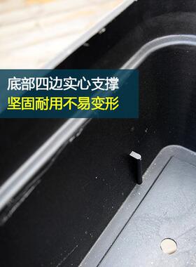 仿石北欧风时尚简约长方形大号阳台户外种花种菜直销花盆