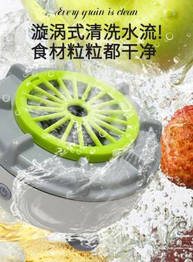 跨境热卖清洁器 果蔬清洗机家用水果厨房洗蔬菜 果蔬机净化机果蔬