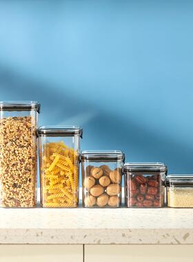 Food storage containers, kitchen airtight jars, household pl