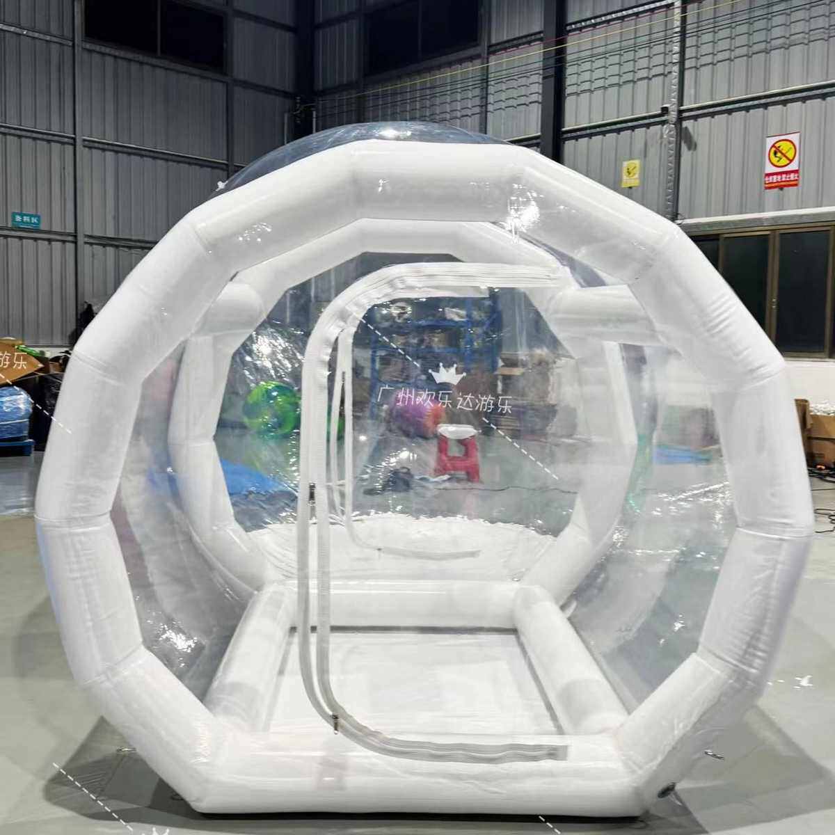 厂家生产充气双层透明带灯泡泡屋网红民宿星空顶露营帐篷气模批发,淘宝优惠券,粉丝福利购,淘宝优惠卷