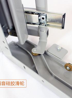 联动拉篮不锈钢厨房橱厨柜拉蓝架橱柜L型转角小怪物拉篮转角拉篮