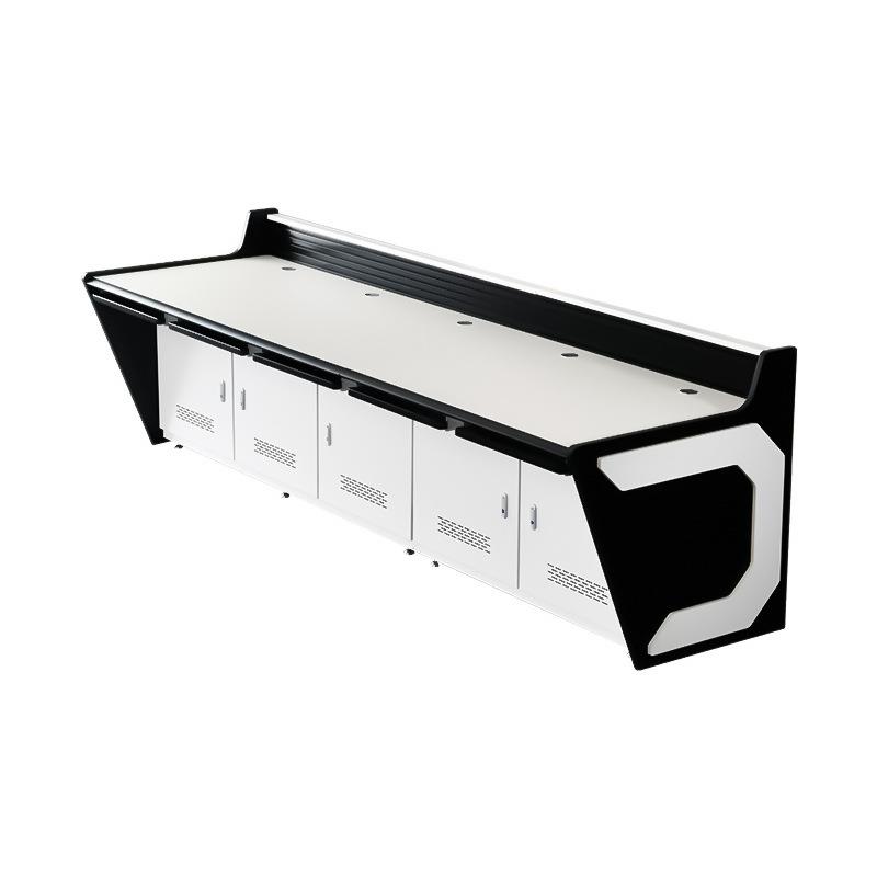 Centralized console PC industrial computer cabinet console video security monitoring console dust-proof intelligent operating console