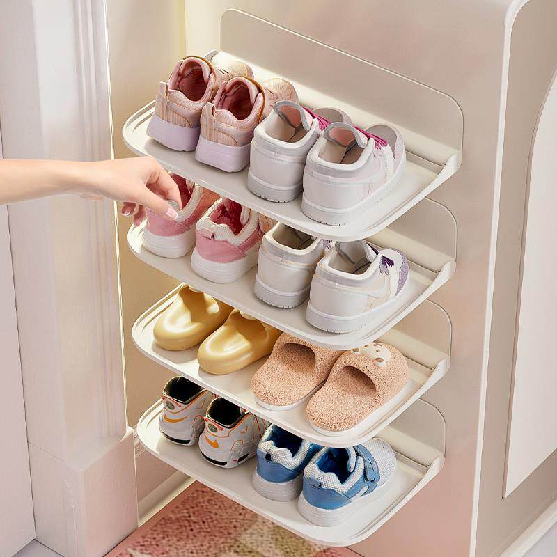 儿童鞋架收纳神器省空间可折叠宝宝鞋架家用壁挂童鞋整理简易鞋盒,淘宝优惠券,粉丝福利购,淘宝优惠卷