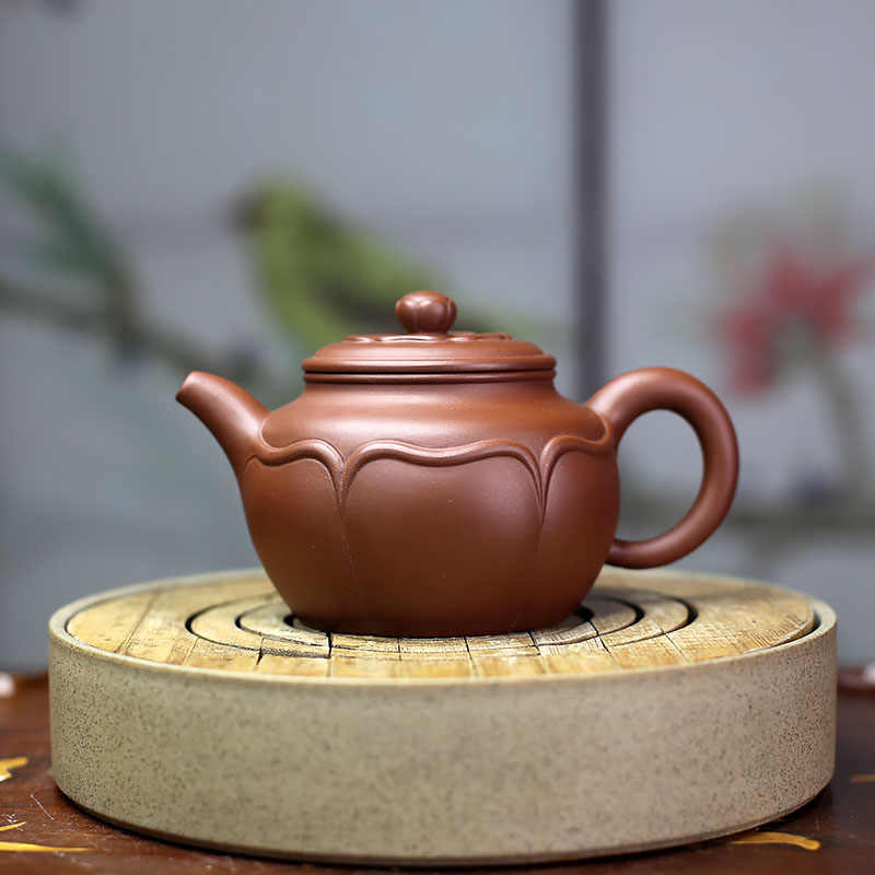 中国の名家、李益順制、純粋な手作りの紫砂壺、茶具、家庭用