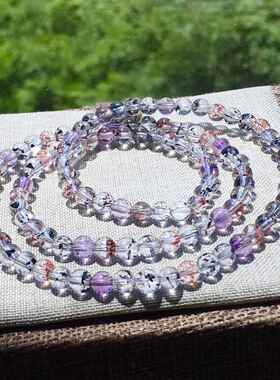 新品天然毒液超七手链多圈三圈圆珠手串精美流行珠链珠串5.2mm