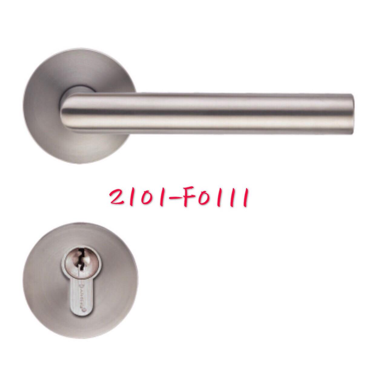 雅洁分体房门防火门锁卧室门锁不锈钢执手双舌AS2101-F0101/0102 - 图3
