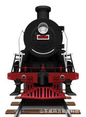 景区户外展示道具复古火车头蒸汽铁艺火车摆件网红景点打卡