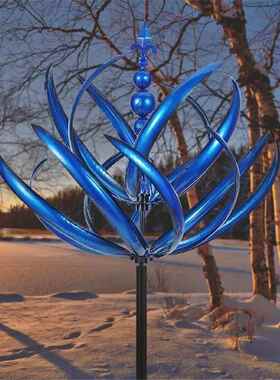 新品Harlow Wind Spinner Rotator 哈洛风旋转器铁艺风车园艺地插