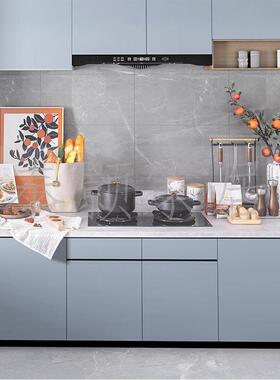 新中式板间饰品厨房物摆件橙色花系瓶样仿真花艺储罐锅具橱柜装饰