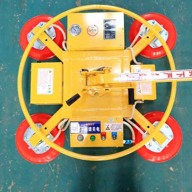 Electric glass suction cups Glass suction crane large electric curtain wall suction cups hoisting vacuum handling tool