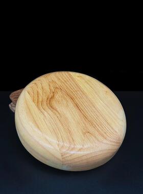 桃木罗盘挂件高精度专业多功能风水盘指南针小罗经仪实木雕刻摆件