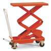 Large table foot-operated hydraulic lifting platform scissor-type mobile electric mold handling lifting platform