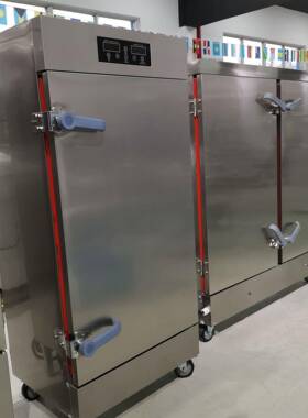 全自动电汽两用蒸饭柜 微电脑控制面板 多功能不锈钢智能蒸饭柜