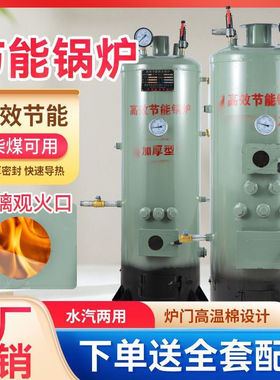 锅炉柴煤两用家用热水酿酒洗浴做豆腐节能炉养殖蒸汽炉商用餐饮店