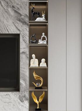 电视柜酒柜装饰品摆件轻奢高档高级感套装家居客厅高端大气上档次