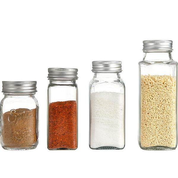 厨房透明玻璃瓶密封防潮调味瓶调料撒料瓶防潮辣椒粉盐瓶烧烤料瓶,淘宝优惠券,粉丝福利购,淘宝优惠卷