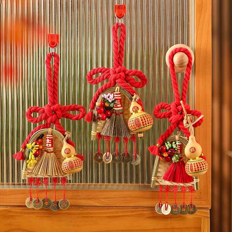 中国结葫芦乔迁之喜新居入户门挂件入宅装饰福字2025新款布置用品 - 图1