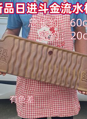 宜兴古法养鱼流水板鱼缸板招财进宝流水板鱼缸粗陶鱼缸陶瓷流水板