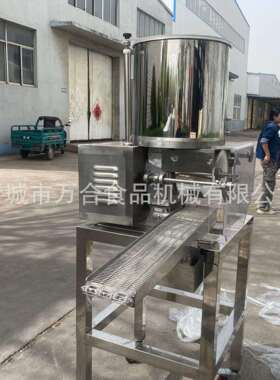 鲜爆虾饼机摆摊全自动做饼机器鸡块肉饼生产线汉堡肉饼成型设备